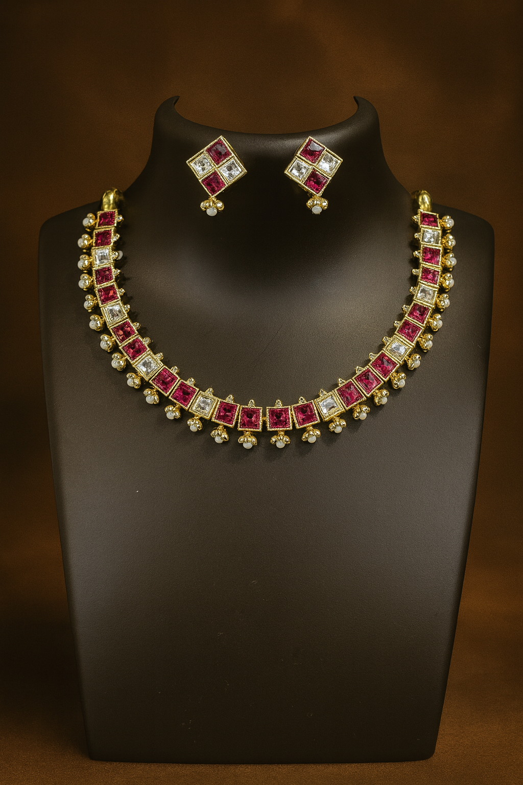 Emerald Radiance Choker Set