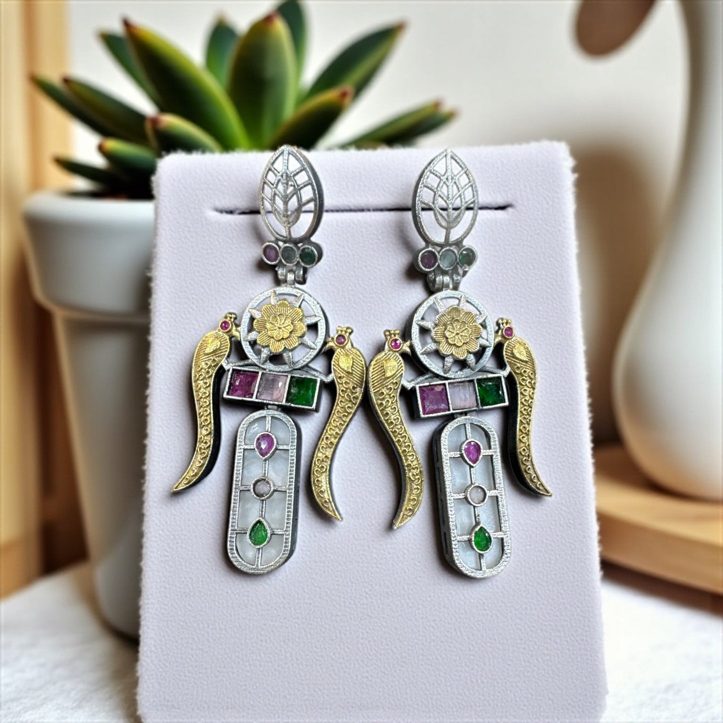 Royal Bloom Heritage Earrings