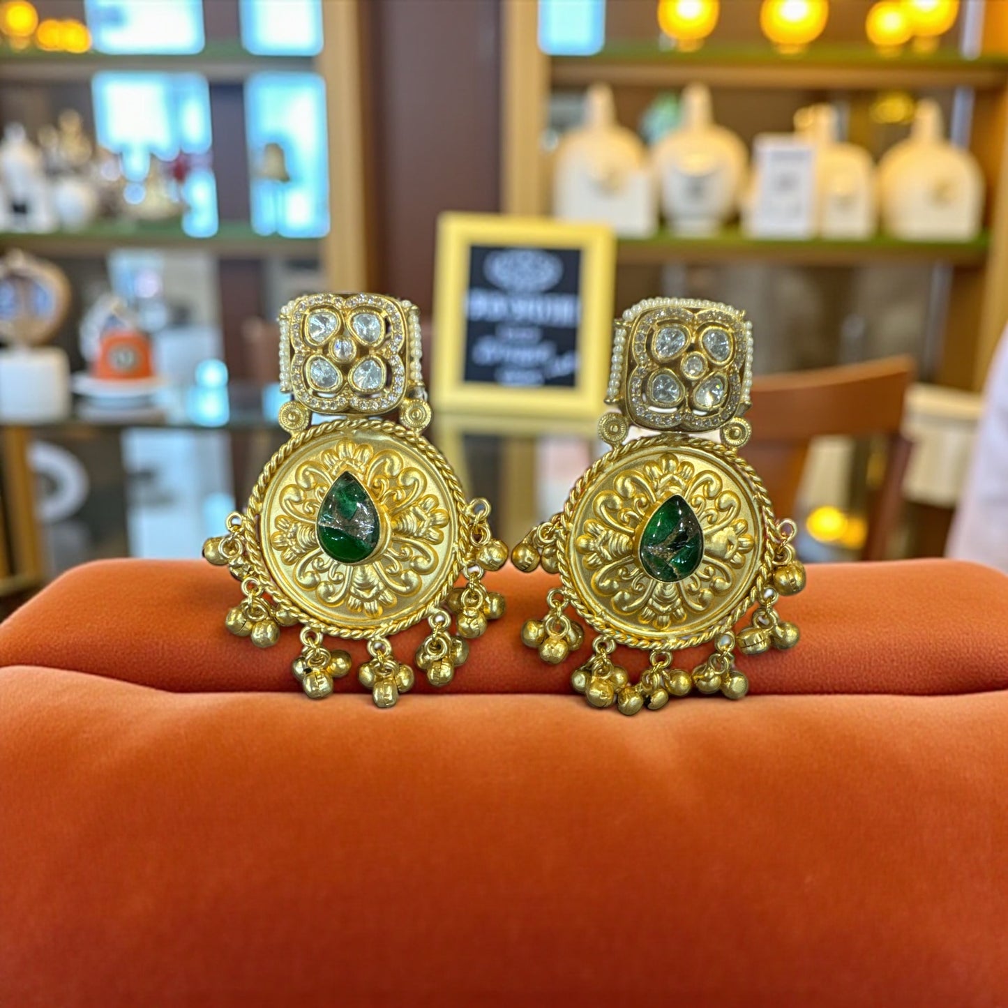 Heritage Kundan Earrings
