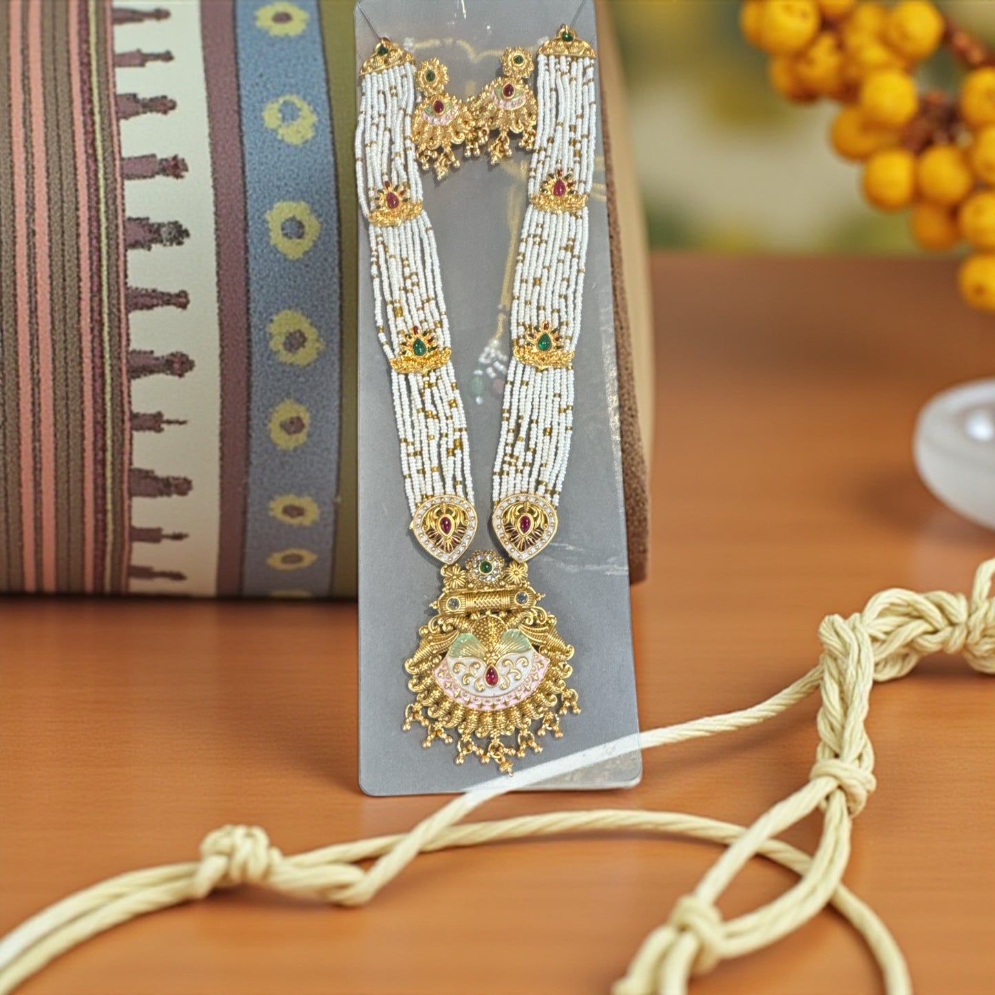 Pearl Maharani Polki Set 👑✨