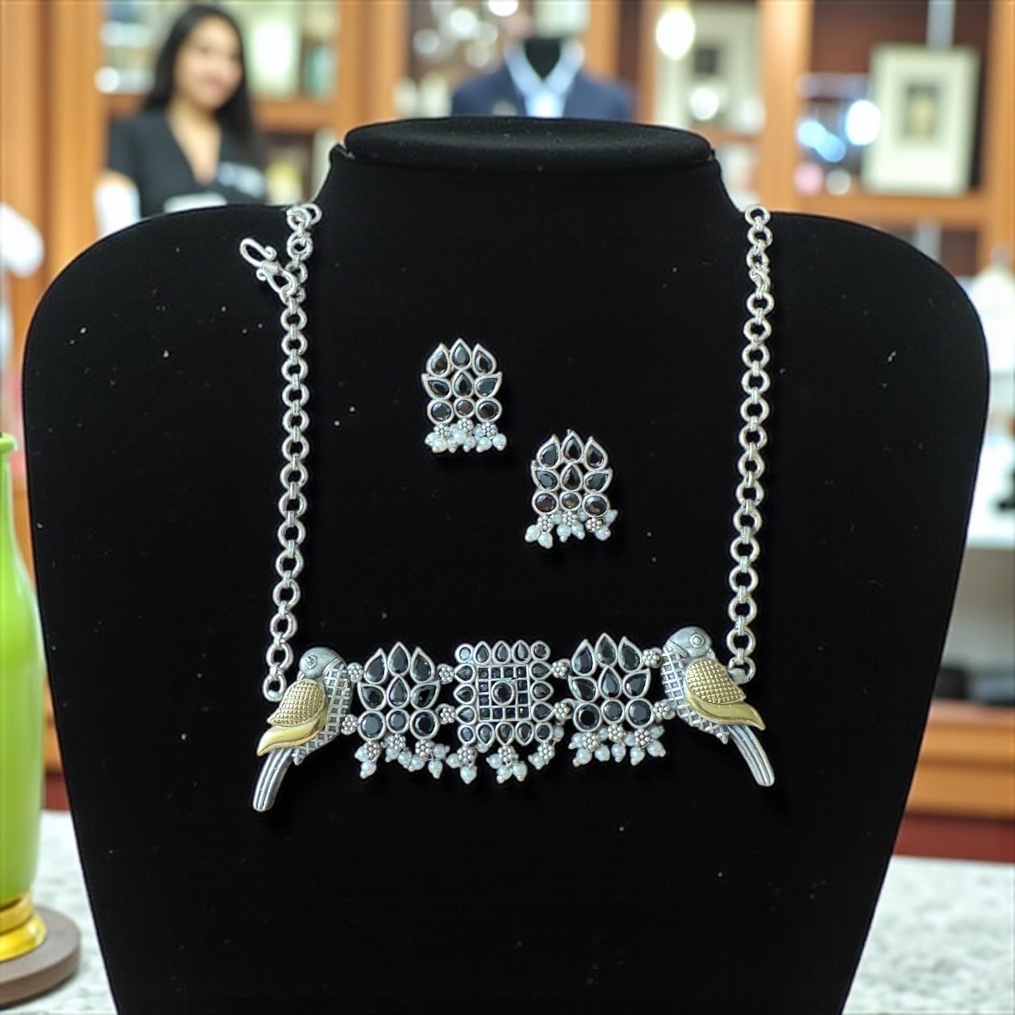Silver Sparrow Kundan Set ποΈ