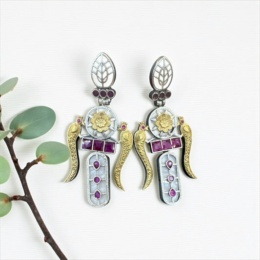Royal Bloom Heritage Earrings