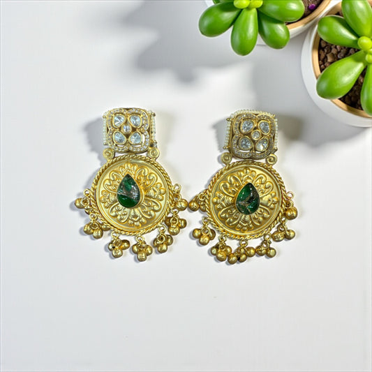Heritage Kundan Earrings