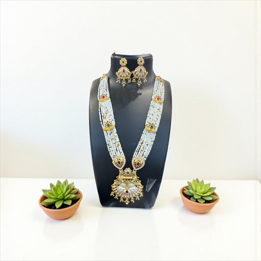Pearl Maharani Polki Set 👑✨
